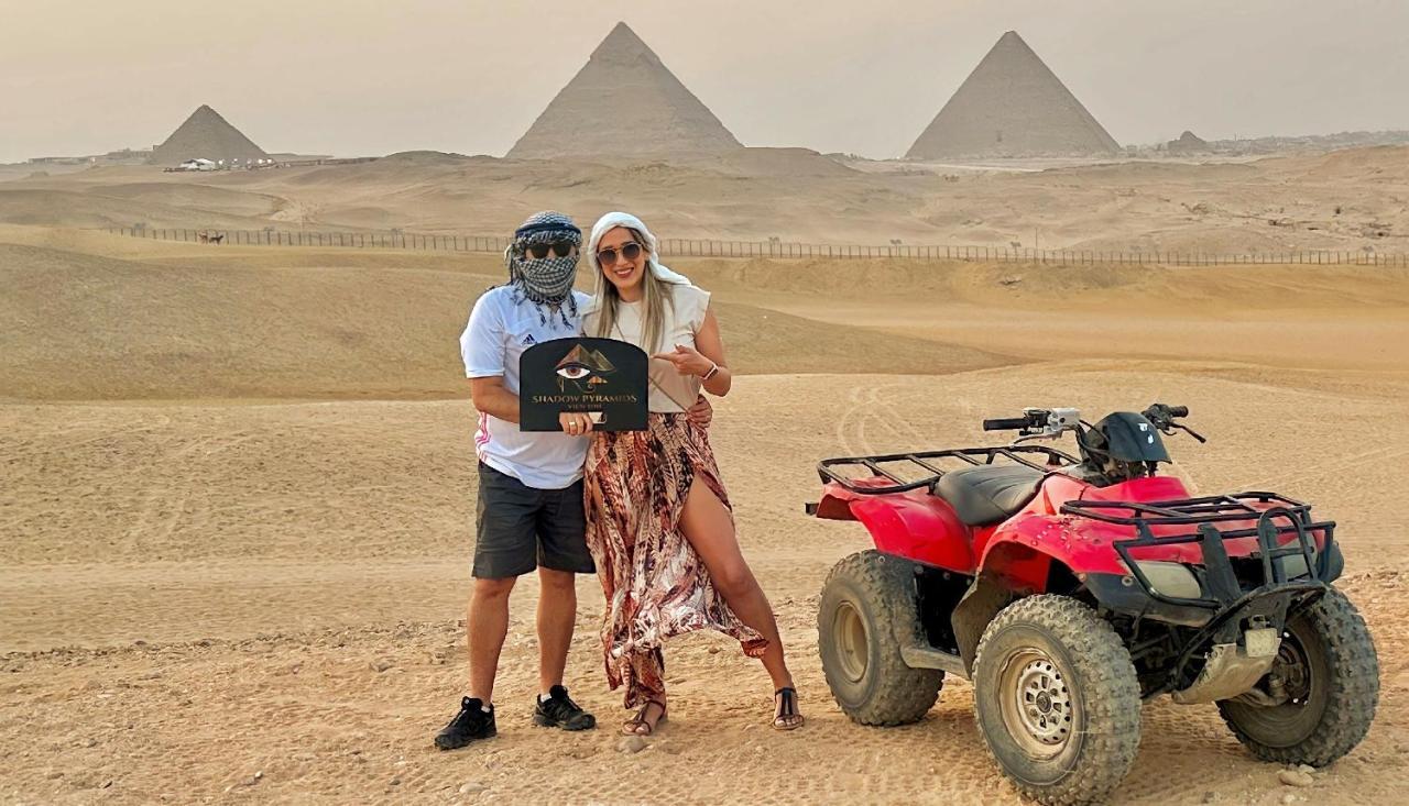 Shadow Pyramids Suites And Jacuzzi Kafret el-Gabal Екстериор снимка