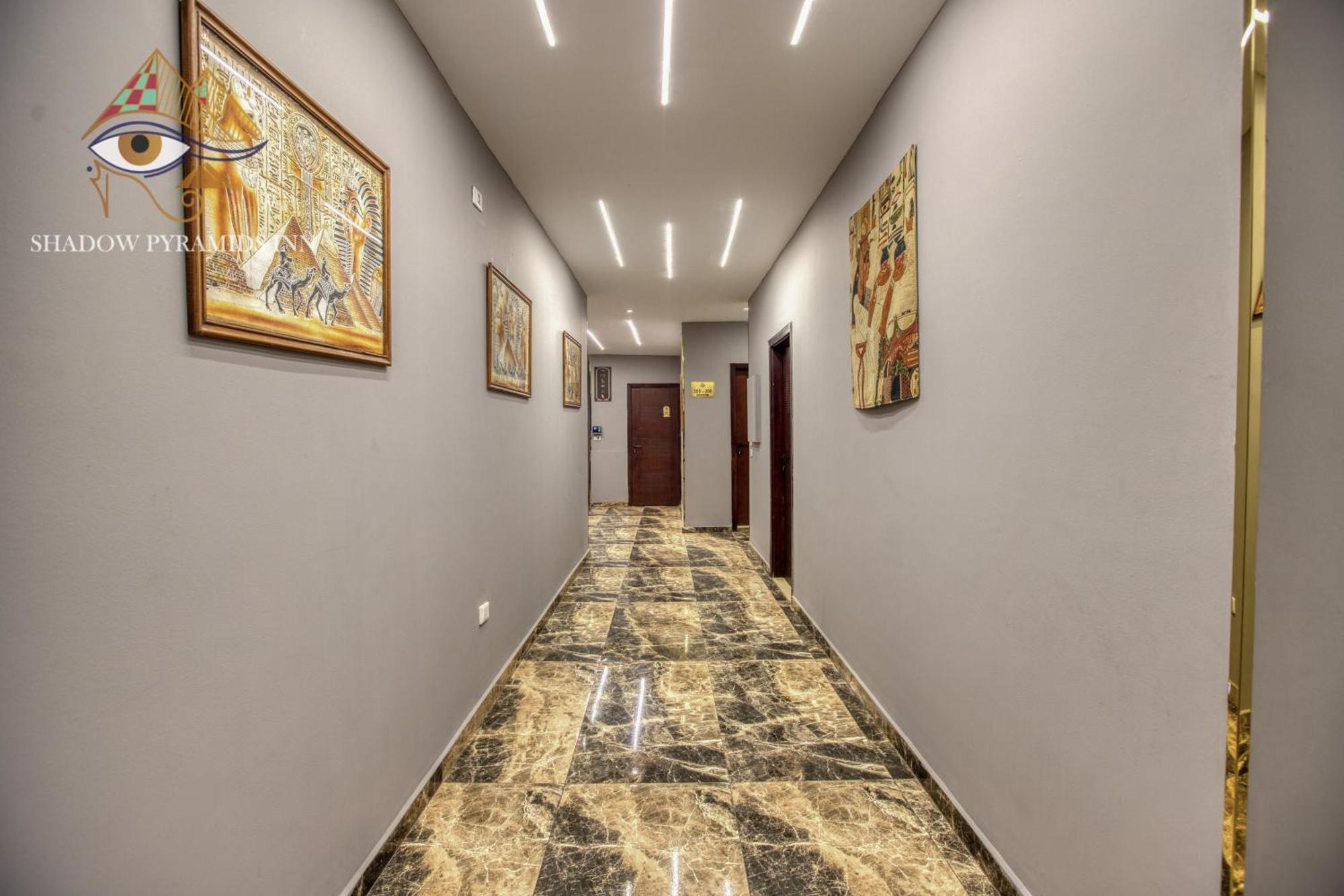 Shadow Pyramids Suites And Jacuzzi Kafret el-Gabal Екстериор снимка