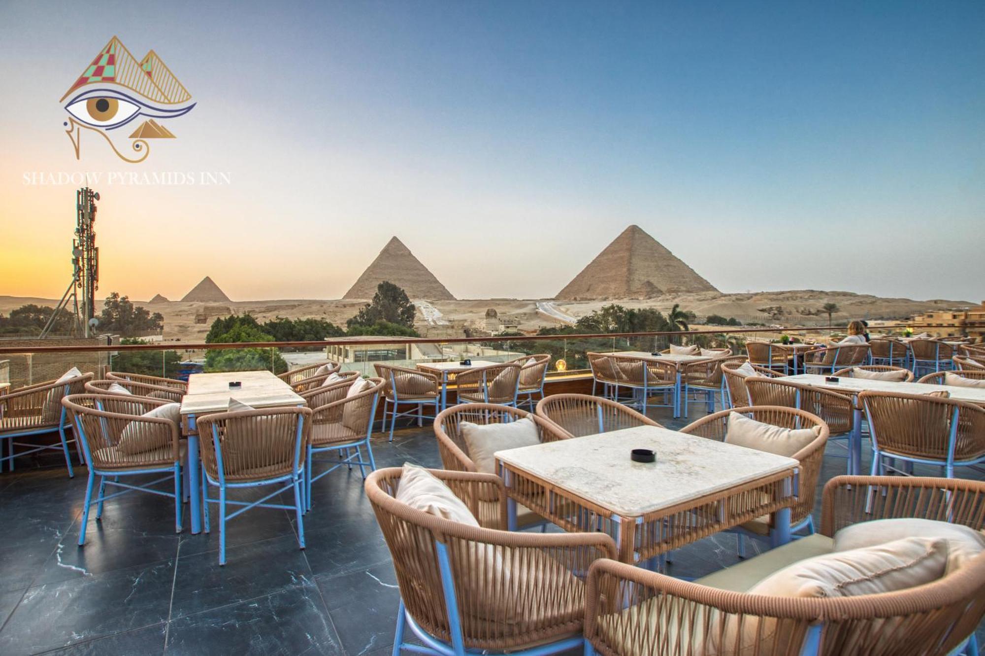 Shadow Pyramids Suites And Jacuzzi Kafret el-Gabal Екстериор снимка
