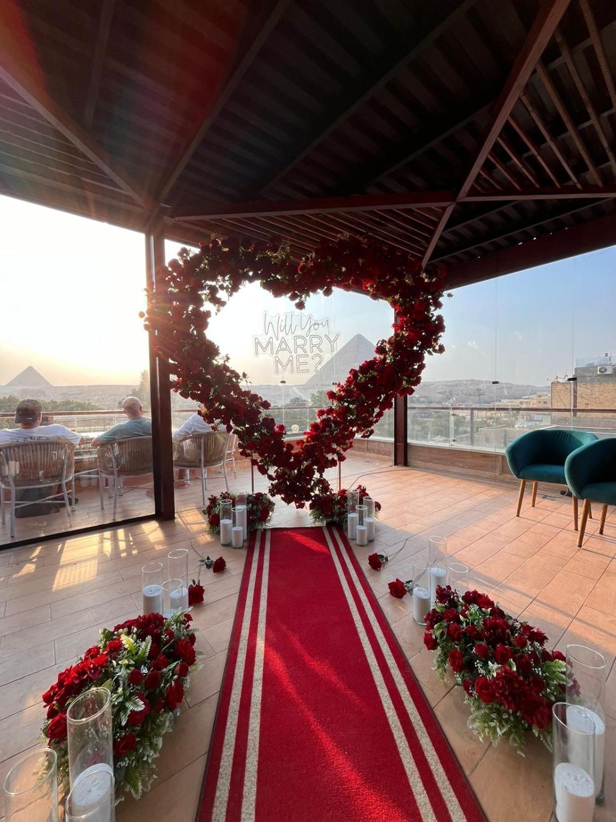 Shadow Pyramids Suites And Jacuzzi Kafret el-Gabal Екстериор снимка